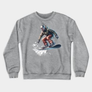 Snowboarder Crewneck Sweatshirt